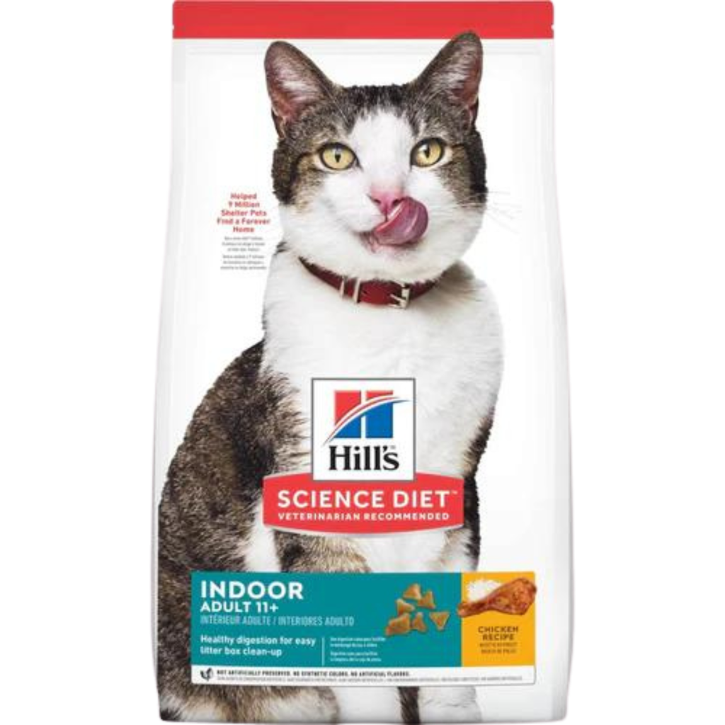 Hill's Science Diet Adult 11+ Indoor Cat Food