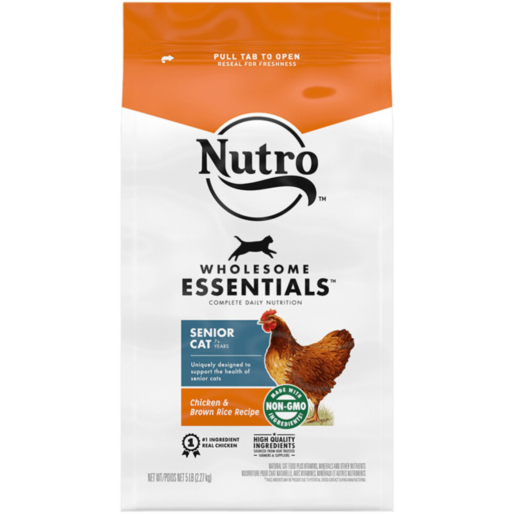 Nutro Wholesome Essentials Senior Farm-Raised Chicken & Brown Rice Recipe